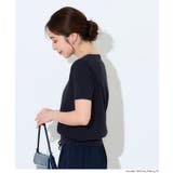 ＼26ssさらに新色登場！ 涼しげな素材感が魅力の、シャリ感レーヨンロゴ刺繍ニッ… | coca | 詳細画像7 