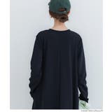 エンボス長袖Aラインワンピース | coca | 詳細画像17 