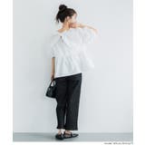 〈26ss新色登場〉パリフワバックリボンブラウス | coca | 詳細画像6 