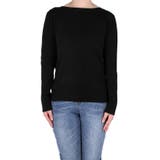 女性らしいシルエットで上品に魅せる、アンゴラタッチボートネックニットトップス | coca | 詳細画像6