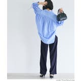 カットジョーゼットサイドラインパンツ | coca | 詳細画像12