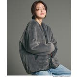 \26AW新色登場/一枚で二度可愛い、リバーシブルキルティングブルゾン | coca | 詳細画像13