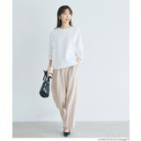 〈26ss新色登場〉ダブルクロスワイドパンツ〈セットアップ対応〉 | coca | 詳細画像17 