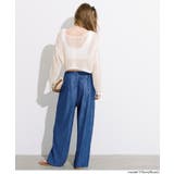 〈26ss新色登場〉セルフカット可◎スリムウェーブパンツ | coca | 詳細画像20 