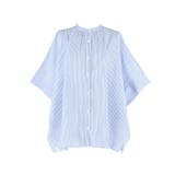 〈26ss新色登場〉コットンボイルポンチョシャツ | coca | 詳細画像5 