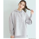［Gray］ | ＼26aw新色登場／ソフトスウェットリボンパーカー【高橋愛様着用】 | coca