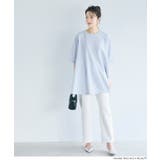 〈26ss新色登場〉エンボスAライン半袖チュニック【速乾・イージーケア】 | coca | 詳細画像19 