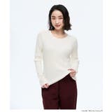 ＼26aw新色登場／軽量ニット クルーネックラウンドヘム【西山茉希様着用】 | coca | 詳細画像6 