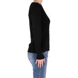 女性らしいシルエットで上品に魅せる、アンゴラタッチボートネックニットトップス | coca | 詳細画像7