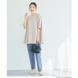 〈26ss新色登場〉エンボスAライン半袖チュニック【速乾・イージーケア】 | coca | 詳細画像11 