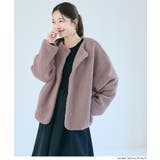 【洗える】マシンウォッシャブルボアブルゾン | coca | 詳細画像18 