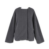 【洗える】マシンウォッシャブルボアブルゾン | coca | 詳細画像5 