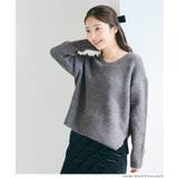 上質さとリラックス感が漂う大人のヤク風Vネックプルオーバーニット | coca | 詳細画像19 