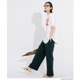 テールカットカレッジビッグTシャツ | coca | 詳細画像16 