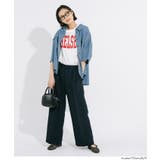 テールカットカレッジビッグTシャツ | coca | 詳細画像18 