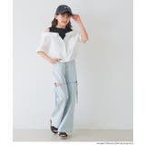 タンクドッキングオープンショルダーシャツ キッズ | coca | 詳細画像7