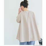 〈26ss新色登場〉エンボスAライン半袖チュニック【速乾・イージーケア】 | coca | 詳細画像12 