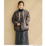 \26AW新色登場/一枚で二度可愛い、リバーシブルキルティングブルゾン | coca | 詳細画像8
