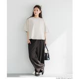 〈26ss新色登場〉着回し力抜群!5部袖ビッグTシャツ | coca | 詳細画像15