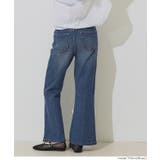 【26ss】ムーヴデニムフレアパンツ | coca | 詳細画像11