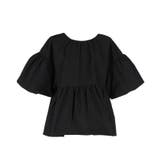 ［Black］ | 〈26ss新色登場〉パリフワバックリボンブラウス | coca