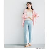 【26ss新色登場】OUT BRA カップ付きシャーリングキャミ | coca | 詳細画像6