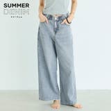 【SUMMER DENIM】サマーデニムウエストゴムイージーパンツ〈26ss新色… | coca | 詳細画像1