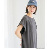 〈26ss新色登場〉エンボスボートネックワンピース【速乾・イージーケア】 | coca | 詳細画像7 