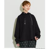 ［Black］ | ＼26aw新色登場／ソフトスウェットリボンパーカー【高橋愛様着用】 | coca