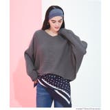 ［Charcoal］ | シリーズ累計79万枚突破！しっとり柔らかな素材のドルマンVネックニット | coca