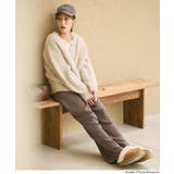＼26aw新色登場／暖かくきれい見えも叶う、リラクシーニットパンツ | coca | 詳細画像9 