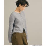 ＼26aw新色登場／ふんわり柔らか、暖かみのある縮絨ニットカーディガン | coca | 詳細画像9 