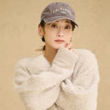 こなれ感をプラスする、ウォッシュドロゴキャップ【西山茉希様着用】 | coca | 詳細画像1 