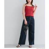 【26ss新色登場】OUT BRA カップ付きシャーリングキャミ | coca | 詳細画像14