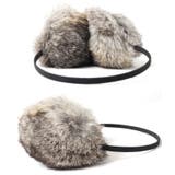 耳元暖か柔らかリアルラビットファー(イヤーマフ リアルファー ラビット | coca | 詳細画像2 