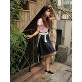 リネン素材の膝上丈プリーツスカート 膝丈 フレア | coca | 詳細画像8