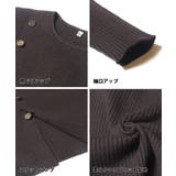 上品なゴールドボタンがアクセントのニットトップス | coca | 詳細画像16