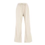 滑らかな肌ざわりとリラックス感のあるシルエットが魅力のスムースリブパンツ | coca | 詳細画像2