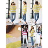 さわやか透け感ボーダードルマン( レディースファッション トップス | coca | 詳細画像2