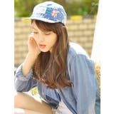 アロハ柄ジェットキャップ(【E】 ハット 帽子 | coca | 詳細画像5 