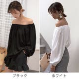 夏新作 ロングスリーブオフショルダートップス ma | LOVERS | 詳細画像11 