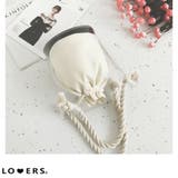 冬新作 クリア巾着ショルダーバッグ バッグ | LOVERS | 詳細画像1