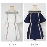 冬新作 ネイティブ刺繍オフショルワンピース ma | LOVERS | 詳細画像8