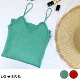 春新作 ベーシックリブキャミソール ma | LOVERS | 詳細画像1