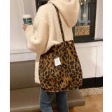 ヒョウ柄 | 冬新作 コーデュロイトート キャンバス | LOVERS