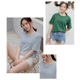 夏新作 ベーシッククルーネックTシャツ ma | LOVERS | 詳細画像12