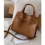 ブラウン | 冬新作 スクエアベルトショルダー 鞄 | LOVERS