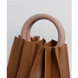 冬新作 ウッドハンドルプリーツバッグ バッグ | LOVERS | 詳細画像18 