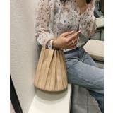 冬新作 ウッドハンドルプリーツバッグ バッグ | LOVERS | 詳細画像3 