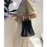 冬新作 ウッドハンドルプリーツバッグ バッグ | LOVERS | 詳細画像4 